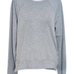 Sincerely Jules  Gray Sweatshirt with Side Snaps NWT Size Small Gray Pullover Photo 0
