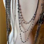 Five necklaces Silver Photo 2