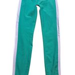 Wilo Australian Brand Women's Legging XS Green Violet White Photo 1