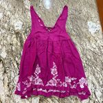 Free People  embroidered Aida Slip Photo 4