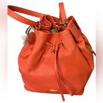 Coach Leather TurnLock Tie Bucket Bag Photo 0