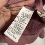 Madewell Dip Dye Resourced Cotton Swing Crewneck Sweatshirt in Purple Mauve XXS Photo 7