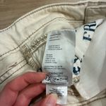 We The Free NWT  People Come As you Are Denim Maxi Skirt Ivory Size 6 Photo 8