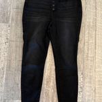 Judy Blue Women's 13/31 Skinny Fit Stretch Button Fly Jeans 28" Inseam Black EUC Photo 0