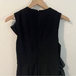 Anthropologie Hutch Black Ruffled Front Mini Dress Cocktail Size XS Photo 7