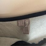 ASOS Denim Jean Jumper Dress Women’s Size US 10 Dark Blue Buckle Strap V Back Photo 5