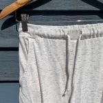 Nasty Gal Ivory and gray joggers sweat pants size 6 Photo 1