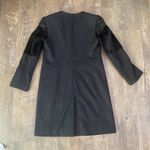 French Connection Vintage French‎ Connection black dressy trench overcoat 10 Photo 2