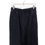 Abela Story + Co Wide Leg Cotton Sweatpants Black Women’s Size Large Photo 2