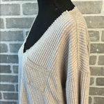 Urban Outfitters  Beige Long Waffle Knit Sleeve Women’s Size Small Photo 7
