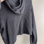 Brandy Melville  Cropped Pullover Hooded Sweatshirt Photo 2
