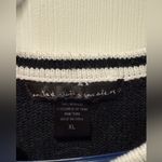 United States Sweaters Owl Button Down Christmas Sweater Womens XL Black White Button Up Photo 3