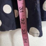 Modcloth iXiA Sundress  Summer Traveling Cupcake Dress Navy & White Polka Dots Photo 7