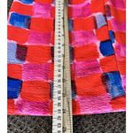 Anthropologie XS Maeve Slim Fit Midi Skirt Red Pencil Stretch Photo 5