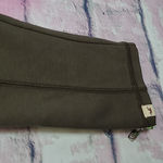 Hollister  BROWN KNIT LEGGINGS WITH NEON CONTRAST ZIPPER ANKLES MEDIUM Photo 4