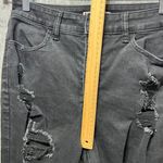 SO  Super High Rise Curvy Jegging Distressed Black Wash Jeans‎ Size 13/31W Photo 7