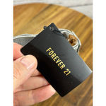 Forever 21 Women's Silver Tan Western Ankle Boots Booties US 7 Photo 7