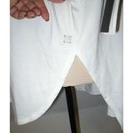 Natori NWT $130 New Zen Top M Womens Warm White Short Sleeves Soft Rayon Medalli Photo 1