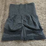 grey scrunched butt shorts Gray Photo 1