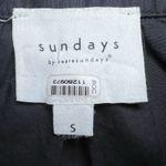 Sundays By Wearesundays Black Dress Size Small V Neck Collared Short Dress Photo 2