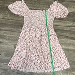 Sweet Rain  Floral Pink Dress with Puff Sleeves Photo 5
