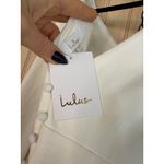 Lulus NWT  Feeling of Forever White Long Sleeve Mermaid Maxi Dress Wedding XXS Photo 9