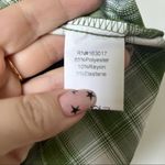 Princess Polly Brinley Green Plaid Oversized Shirt 4 Photo 7