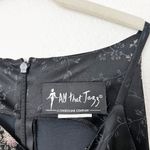 All that jazz [Vintage]  90s Y2K Floral Satin High Neck Halter Blouse Sz Small S Photo 6