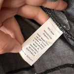 Rhapsody  Strapless Gray Bubble Hem Dress with Rosette Detail | Small Photo 5