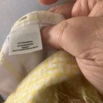 st. john's bay FINAL MARKDOWN St. John’s bay Light Yellow Patterned cropped slacks 12 Photo 4