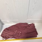 Rachel Zoe Embroidered Boho Peasant Mauve Medieval Princess LOTR Western Women M Photo 5