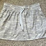 DIP Athletic Skort Camo Gray Hidden Pocket Size Women’s Medium Short Skirt White Photo 0