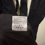 Little Lies Anthropologie Amelia Halter linen lined dress size large black Photo 5