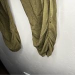 Nomads Hemp Wear Goddess Olive Green Bamboo Organic Cotton Skirt Capri Leggings Size XS Photo 3