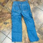 Women’s Pocket Cargo Denim Jeans Small Blue Photo 8