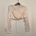 Revolve Camila Coehlo Chelsie Crop Top in Sand Sz S Photo 3