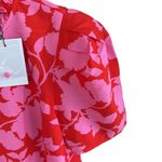 Sugar Lips NWT Veronica Puff Sleeve Blouse Top Pink Red Size XS Photo 7