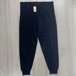 nwt AMICALE cashmere lounge jogger pants sweatpants XL black womens Photo 5