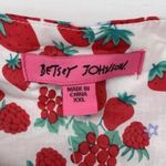 Betsey Johnson  Strawberry Print Ruffle Midi Dress NWT XXL Photo 4