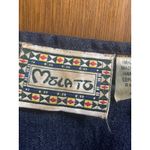 Molato Denim Tunic Top Plus Size 1X Cowrie Shell Embellished Casual Blue Photo 2