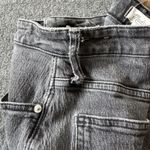 Madewell  Curvy Perfect Vintage Jeans Women's 28 Faded Black Denim Textured Photo 11