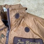 Vtg 1970s Hondaline Honda Racing Jacket Women's Medium Brown Nylon
Bomber Moto Photo 2