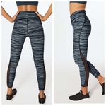 Lululemon Train Times 7/8 Pant 25in Low Tide Alpine White Black Black Size 2 Photo 1