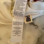 Madewell NWT  drapey rib long sleeve tee cream color Sz S soft Photo 6