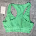 Cozi Green Women's Sports Bra Cotton Blend NWT size M Photo 1