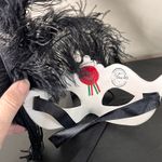 Maschera Del Galeone Hand‎ Painted Masquerade Venetian Mask Mardi Gras Pier 1 White Photo 6