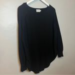 Dreamers  Charcoal  Black Long Sleeve Sweater Medium Photo 2
