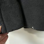 Jil Sander 100% Cashmere Oversized Long Coat in Charcoal Gray Size 36 DE 6 US Photo 9