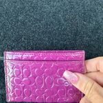 Coach  Embossed Card Holder Photo 1