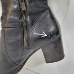 Timberland Tasa Tall Leather Boots 9 Black Knee High Western Block Heel 61383 Photo 10